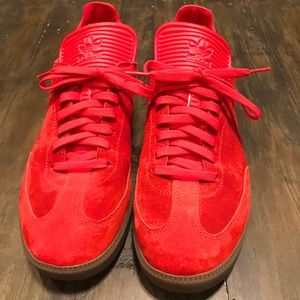 Adidas Samba - Red Suede